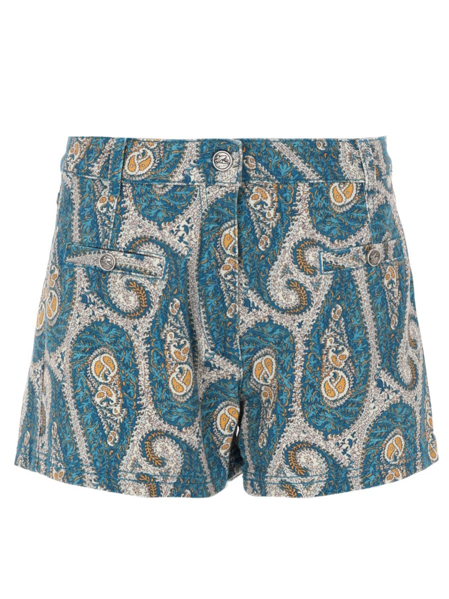 Etro Shorts - Blue | 0c71d1818ac8bca373baf46c38b3e2a27ad83ed8