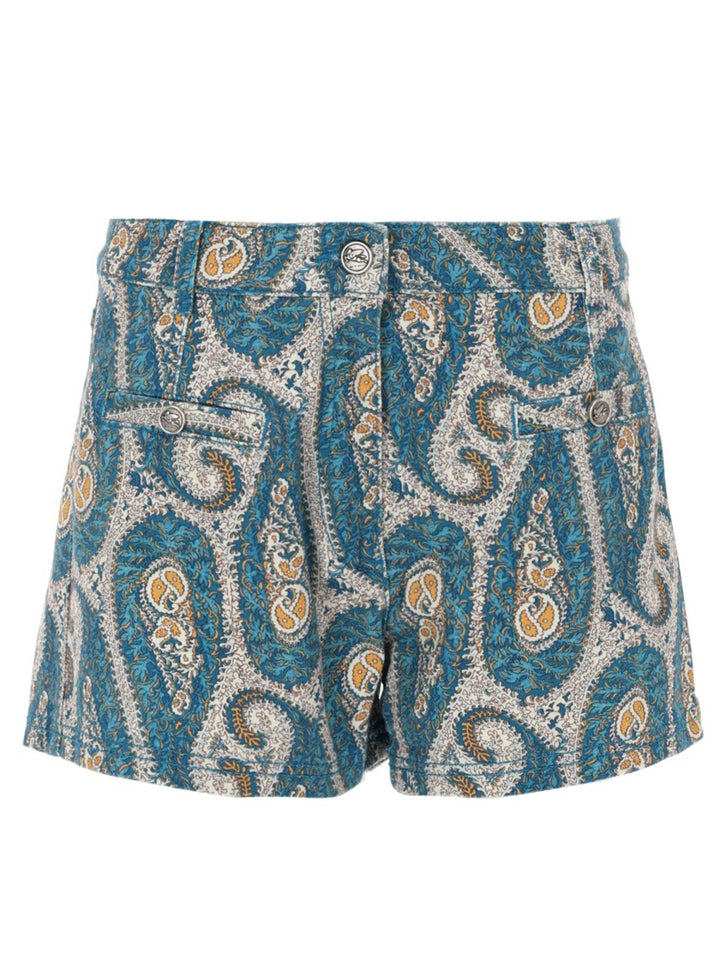 Etro Shorts - Blue | 0c71d1818ac8bca373baf46c38b3e2a27ad83ed8