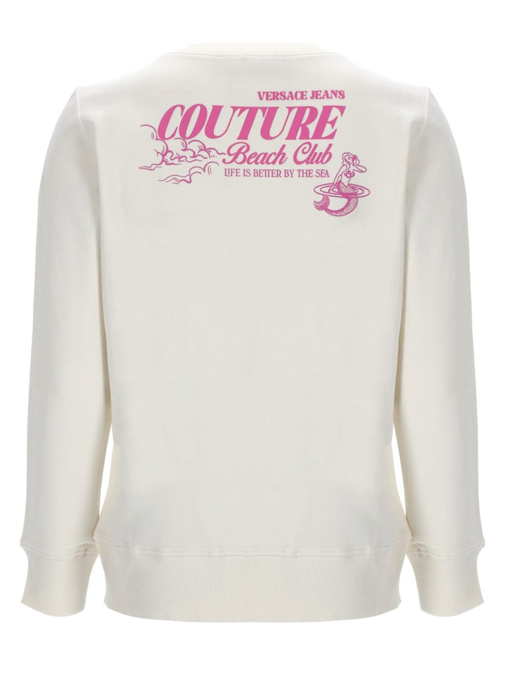 Versace Jeans Couture Sweatshirts - Ivory | 3db50b448b83c4e6f1672aac394bd6fa0bad4162