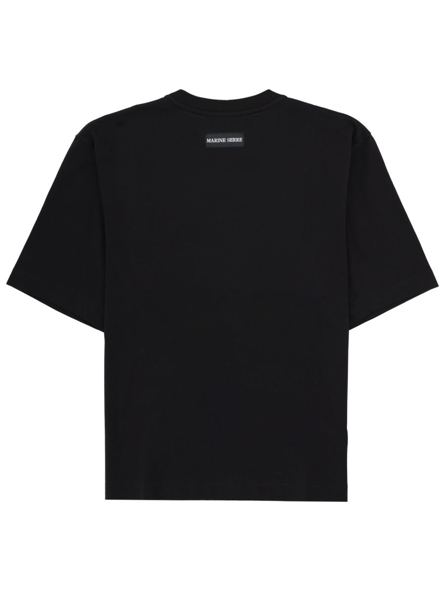 Marine Serre T shirts - Black | a192e5d3a50ce5c18f27ed89a43031a48e21e0d4