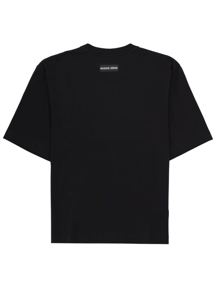 Marine Serre T shirts - Black | a192e5d3a50ce5c18f27ed89a43031a48e21e0d4