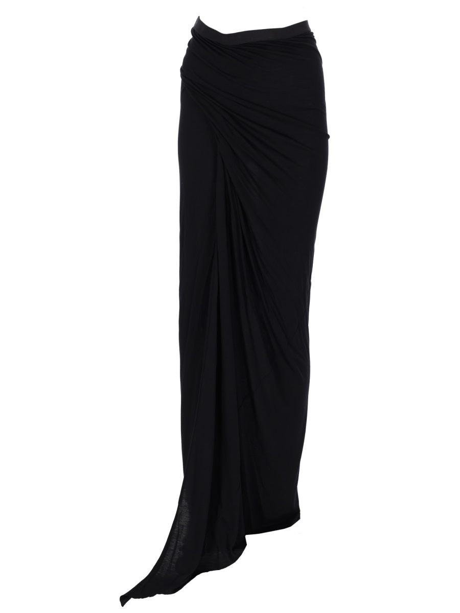 Rick Owens Lilies Skirts - Black | 71da6b4685edf375adb62bf8ddb457685a0df0c9