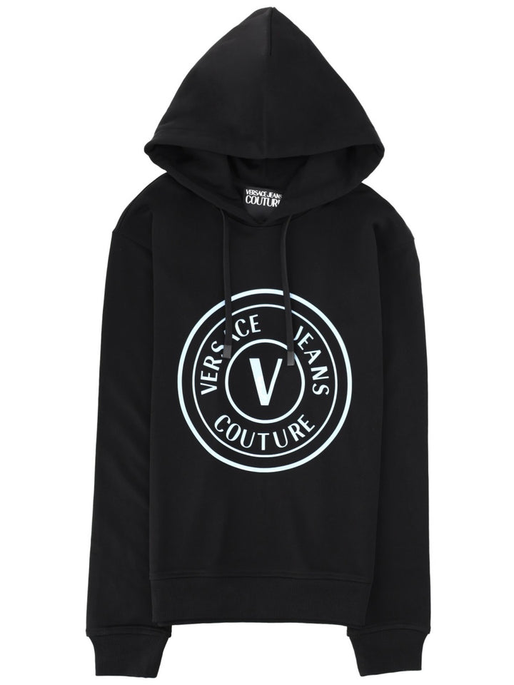 Versace Jeans Couture Sweatshirts - Black | 09f39f0e4bb3817e7da3fca42e445ab2448dbf9a