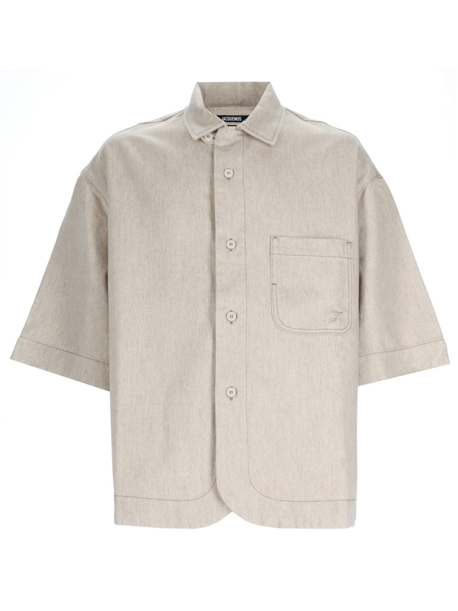 Jacquemus Shirts - Beige | 699f36f0d1236d648e88d1473220372e68b2bba6