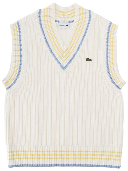 Gilet In Maglia Con Logo