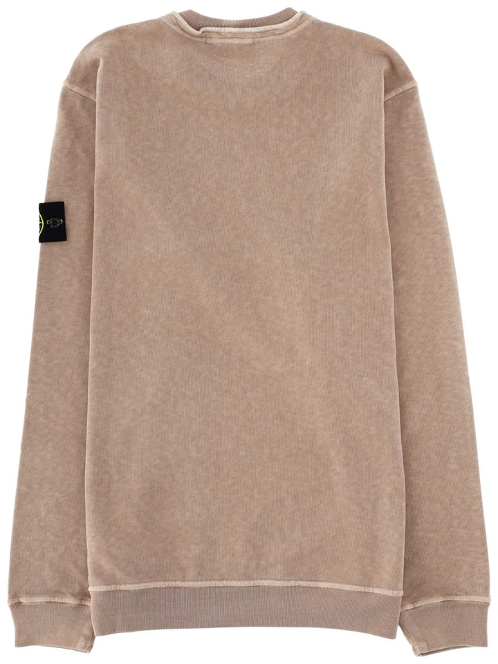 Stone Island Sweatshirts - Beige | 981b6ee5894403be432716c083024e5ef211080a
