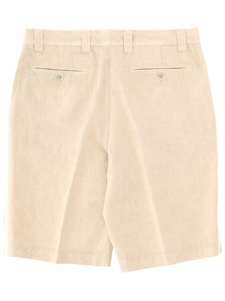 120% Lino Shorts - Beige | fe6b8859254acb915c043d2ff0518cc1333ec0ee