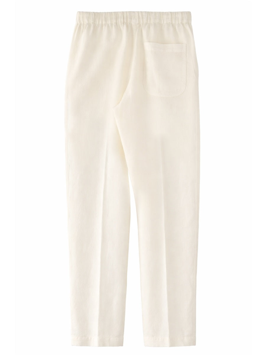 120% Lino Pants - Powder | 97b180c3da1e10568aab24404e0a0628cdf75cdd