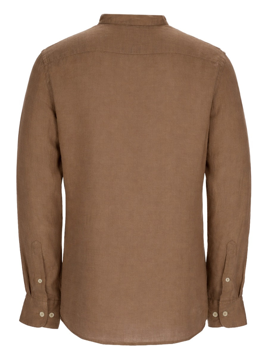 120% Lino Shirts - Brown | 697151a0715fd7ae36fcf296a97e46cfeb33d927
