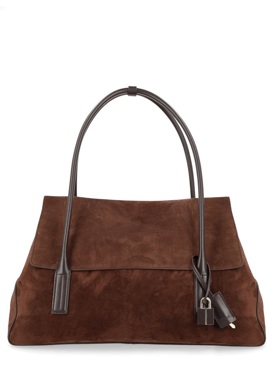 Borsa Tote In Suede
