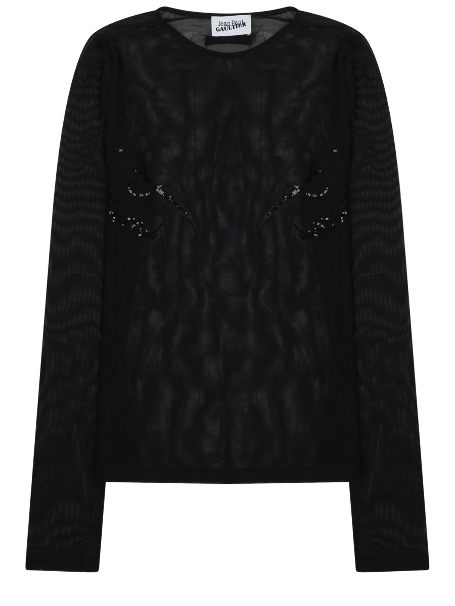 Jean Paul Gaultier Tops - Black | f6fe2d6dac8d2d1a9d498ad6fd9d79ecb7967f93