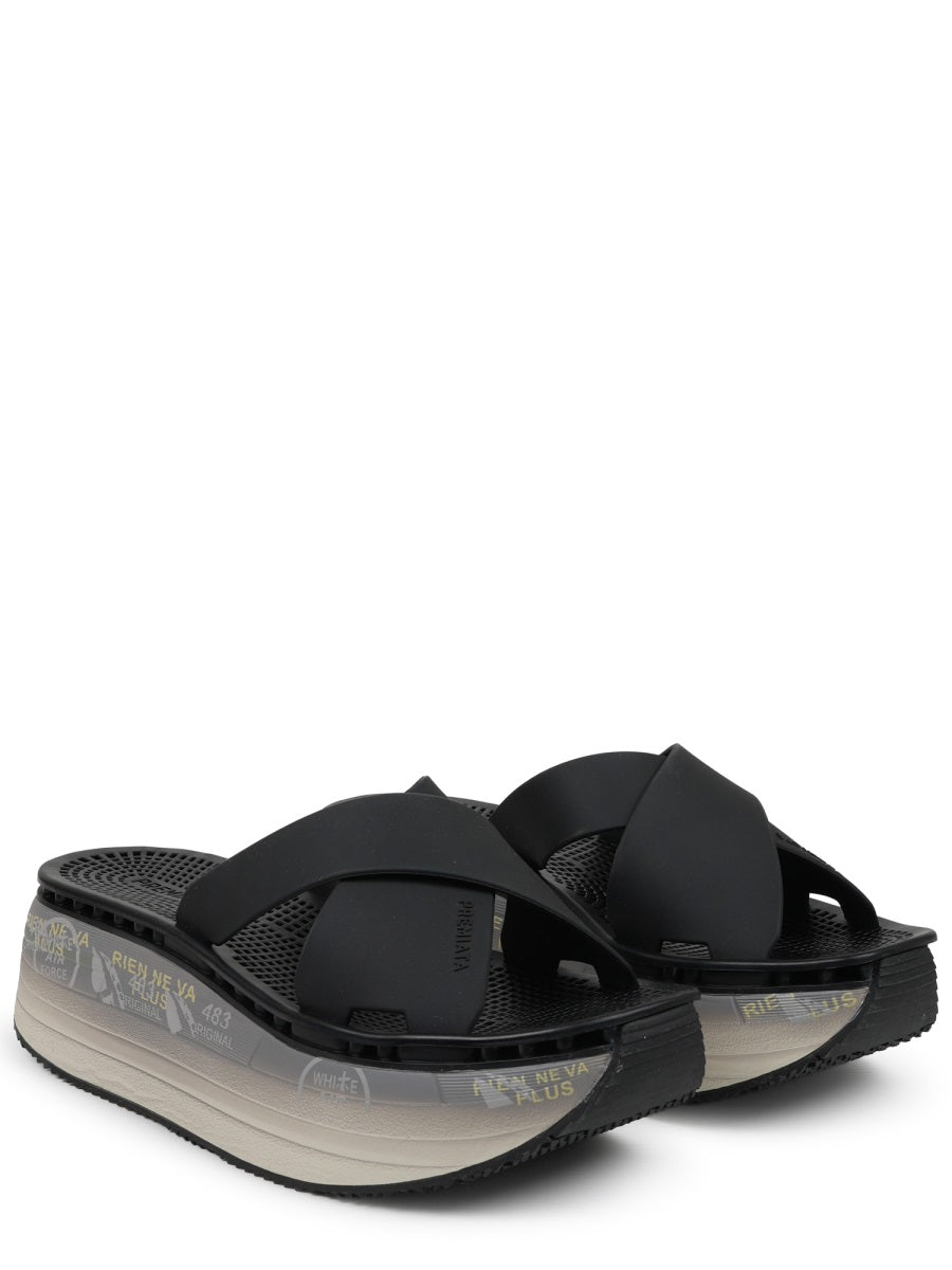 Premiata Sandals - Black | 153b2eb5aeb90a737b85189c71bcbe7e09a0eb83