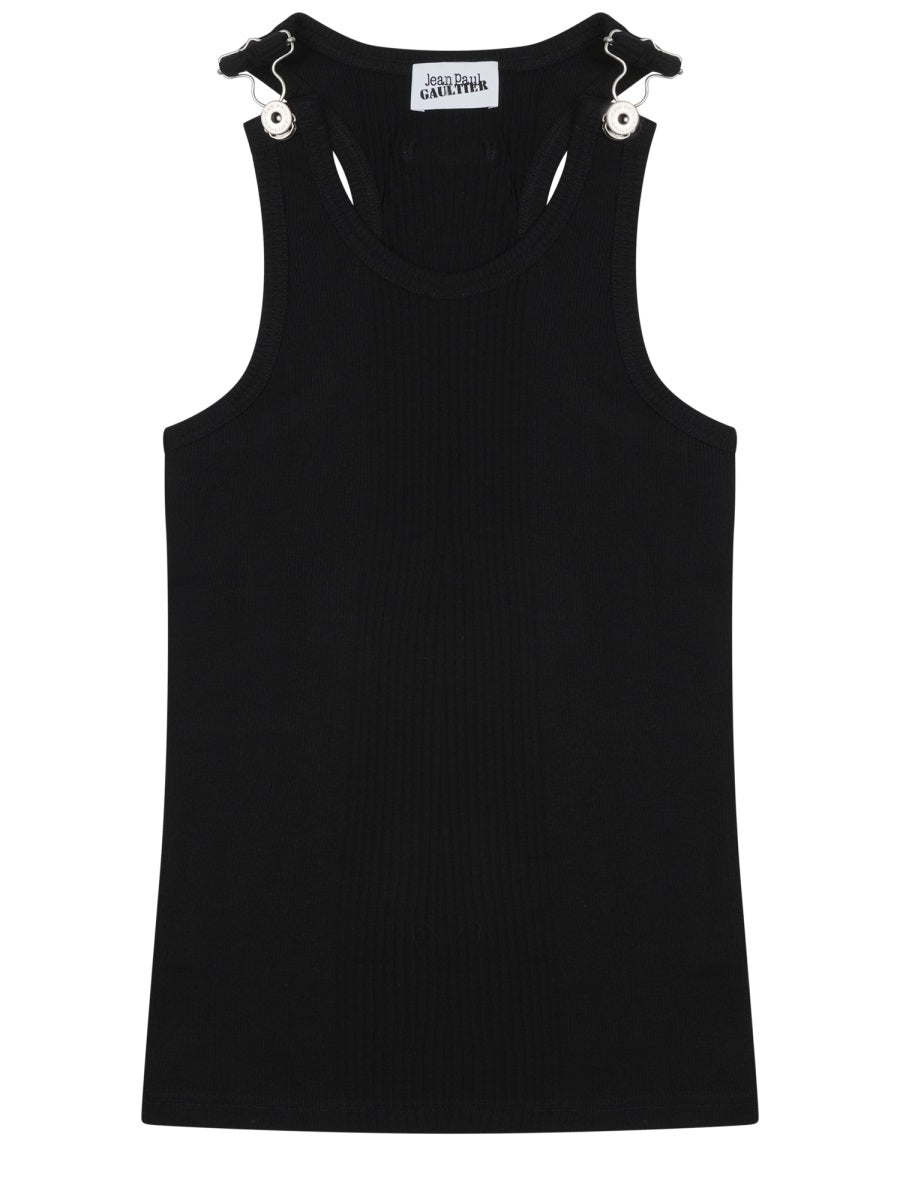 Jean Paul Gaultier Tops - Black | 924c96e8c36aa2d7f421fbf1ed8d8731da756456