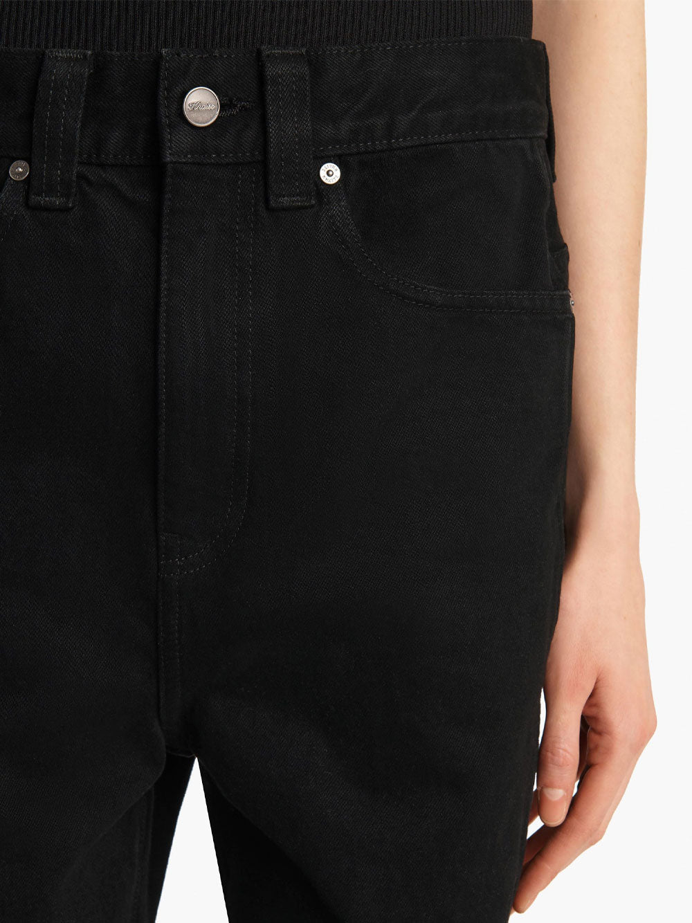 Khaite Straight leg - Black | 85169398dccf69b884651d56fac43e9fe72ec123