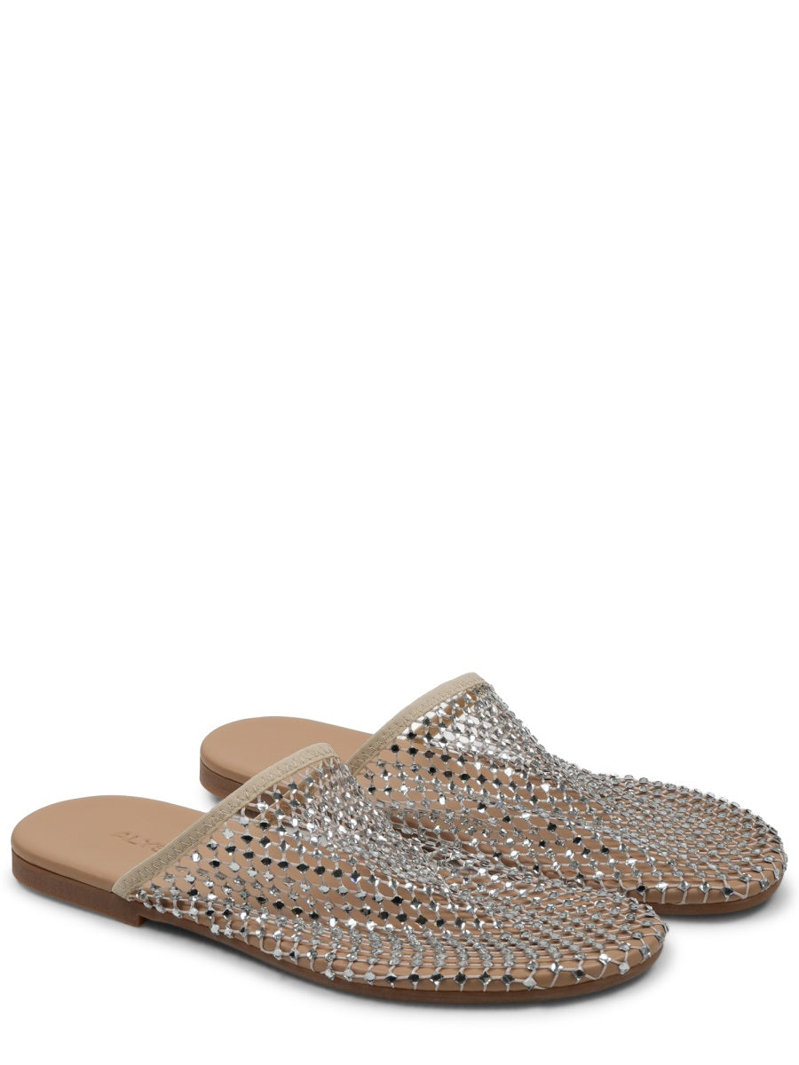 Alysi Flat Shoes - Silver | 244297b27e8524f2508510d48b6812f755a4dd25