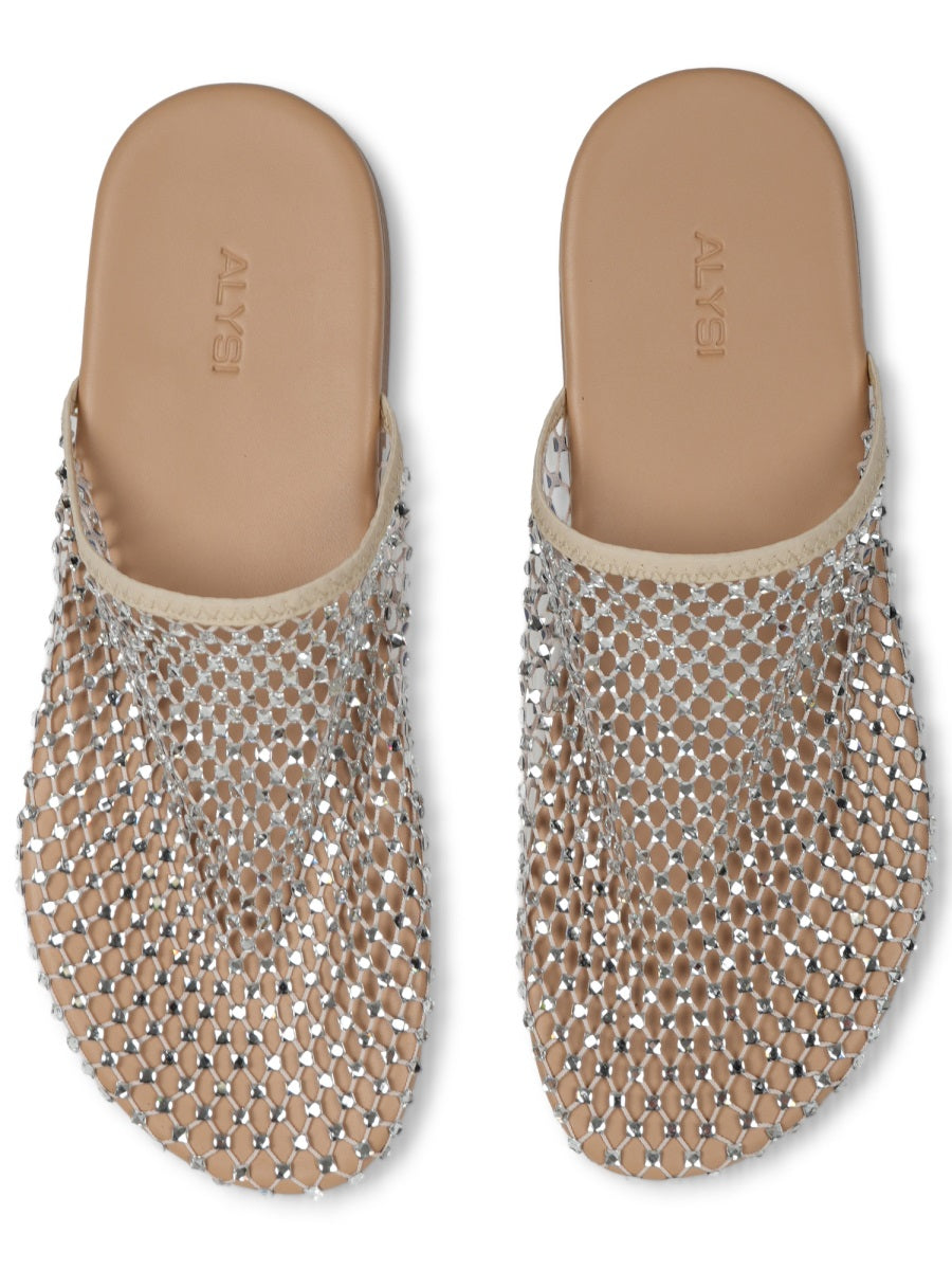 Alysi Flat Shoes - Silver | 2add587e8c2b5498990acc1620d52e09b92d6ccd