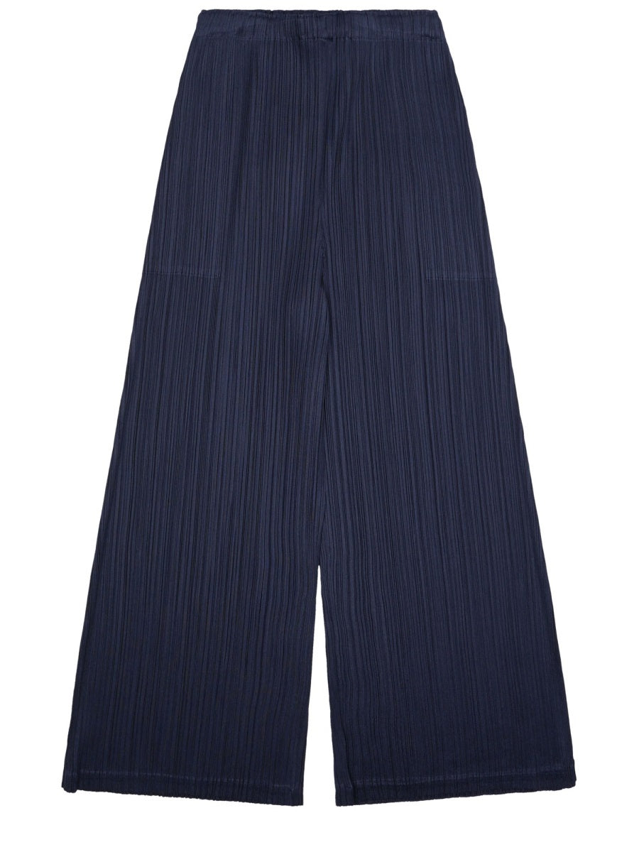 Pleats Please Issey Miyake Pants - Blue | 9b10ce27eab42c3fb45917d84b231dafb01b3ee1