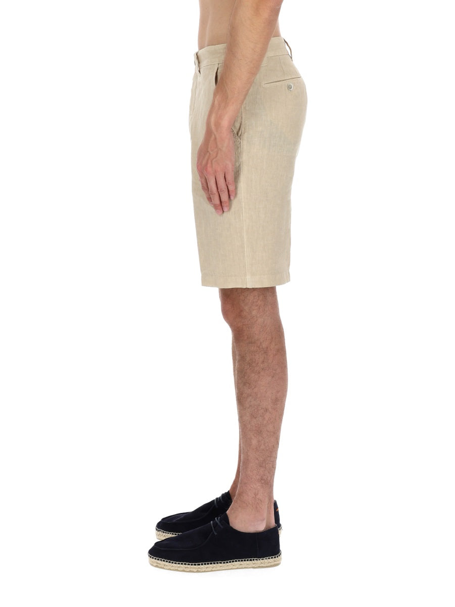 120% Lino Shorts - Beige | 6b1ade463eb60e2b6b8348ae73cc6caf2c42e83d