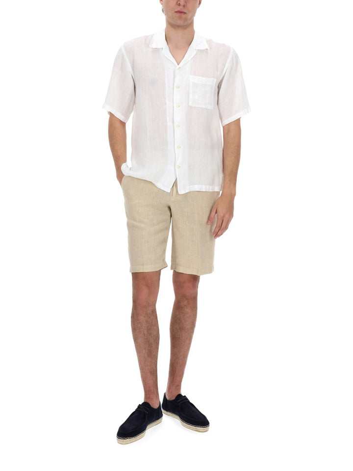 120% Lino Shirts - White | ad39e7c87ecc5a0d8820d327ffd4238896b13666