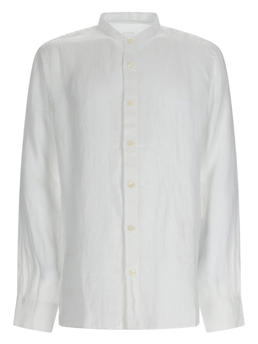 120% Lino Shirts - White | 47fefa7dc8451c236f27be4a598e42fb2ff79427