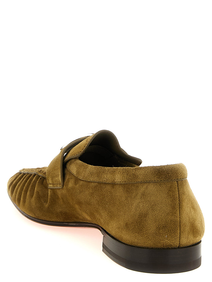 Christian Louboutin Mocallista Loafers - Brown | 128f5447bf9537cdc6b6a5e3af8f415e8cf9a187