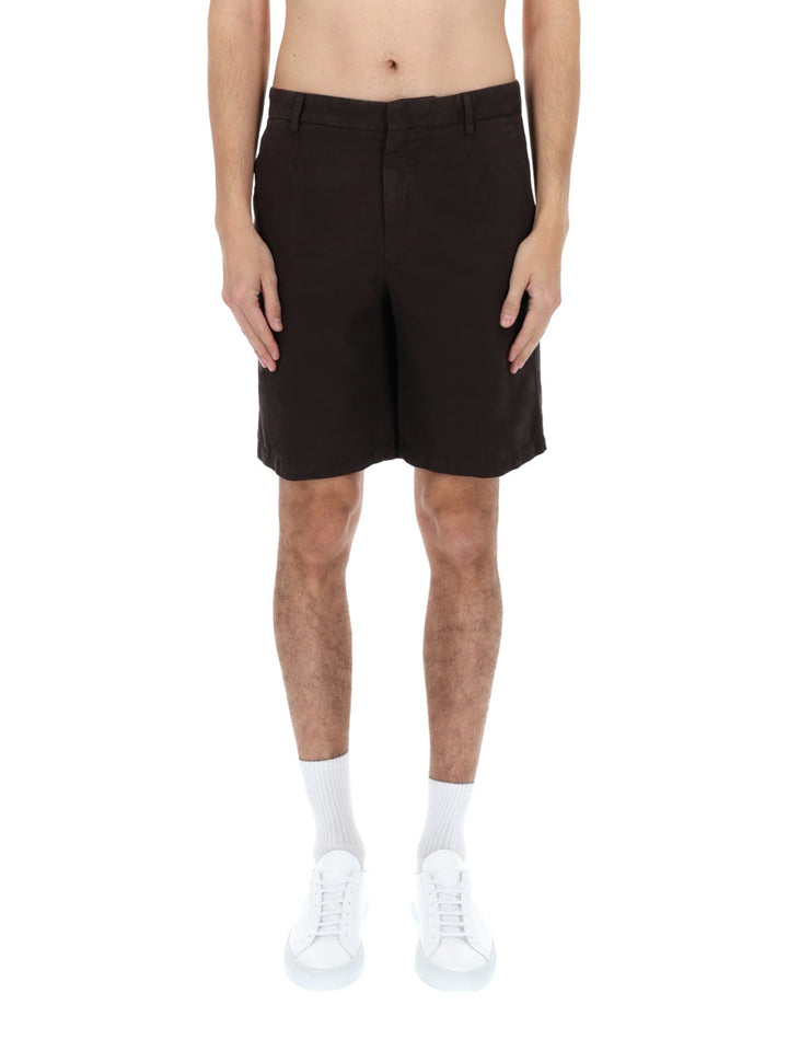 Zegna Shorts - Brown | a731b8dcc2ada85384f803fb1d8a0fd4502434cf