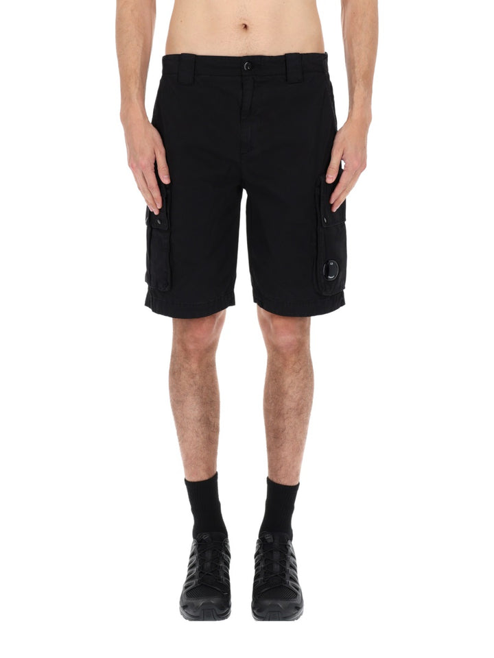 C.P. Company Shorts - Black | f783114da2788c4197e6800b14fc0e008aaa9647