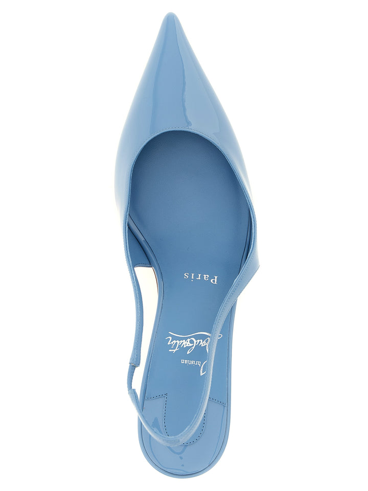 Christian Louboutin Miss Z Pumps - Light Blue | 91db10a183c07fc0aff7910456485b0e577fe197