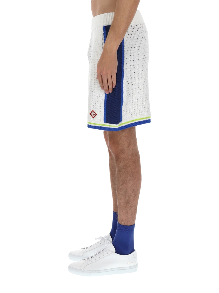 Casablanca Shorts - White | daee02ddb9ce5e79891557e9dbf5f8aad8dd7511