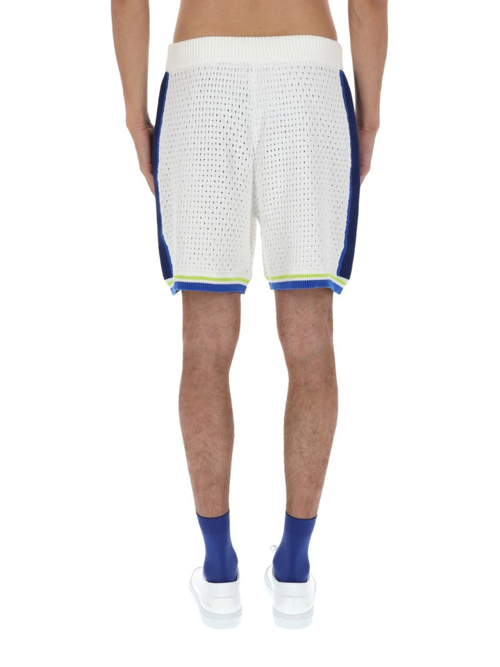 Casablanca Shorts - White | 0d94a27039411fdc2cca388f73d1137407fc45b2