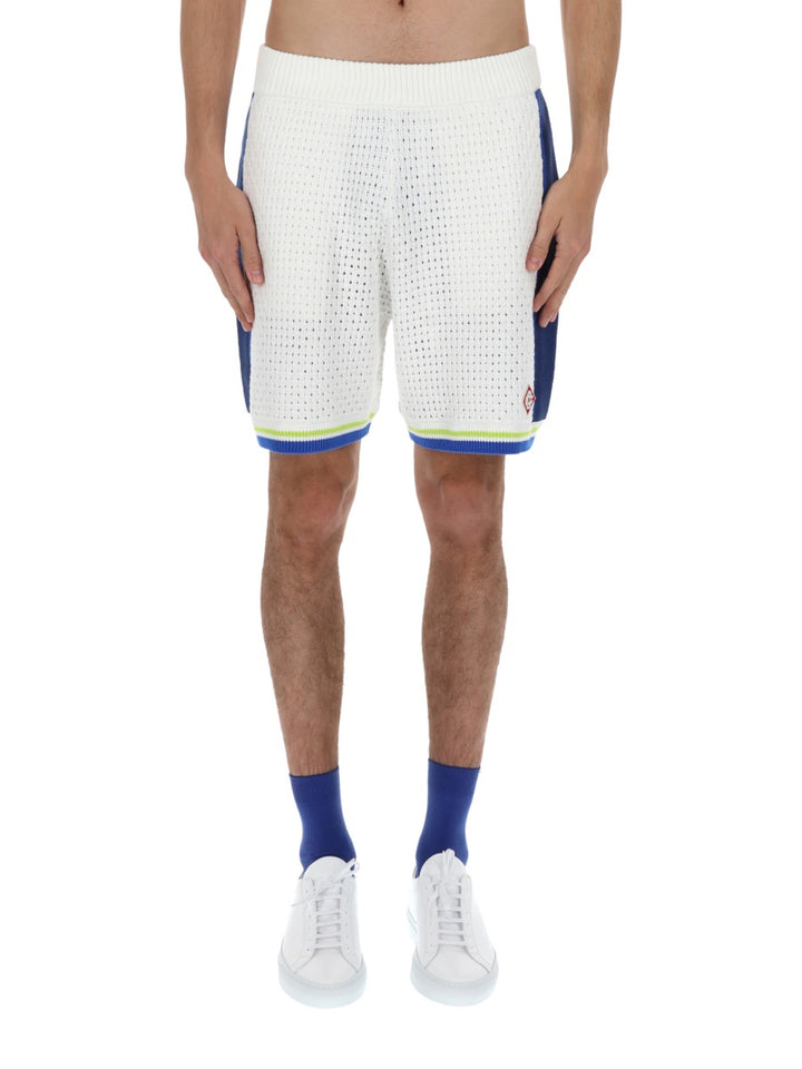 Casablanca Shorts - White | f1e0ca324cb5eb0252b31ebd69be745fd5e83f3a