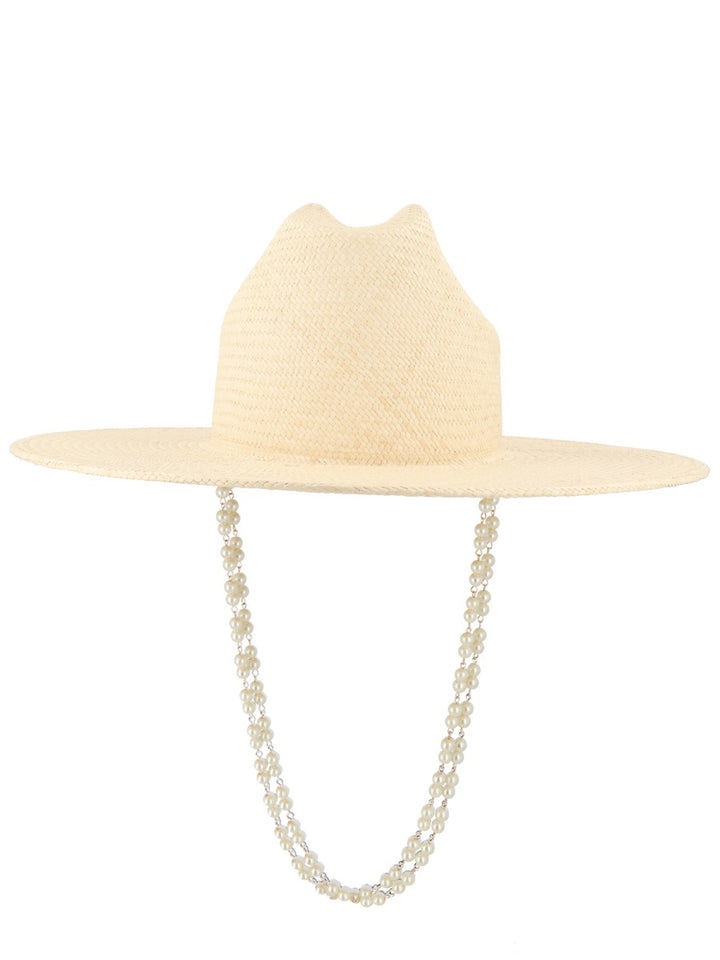 Ruslan Baginskiy Hats - Ivory | 338eaddcfaadda2f5bfe6ef52cba8b5b60ae4700