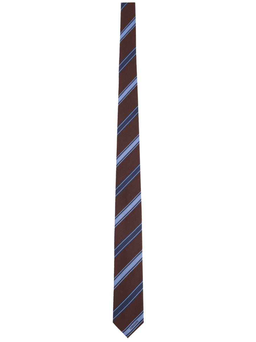 Ferragamo Ties & Papillon - Brown | ebc3e3859ee0b9d3398872f6ef39f1b34b482c49