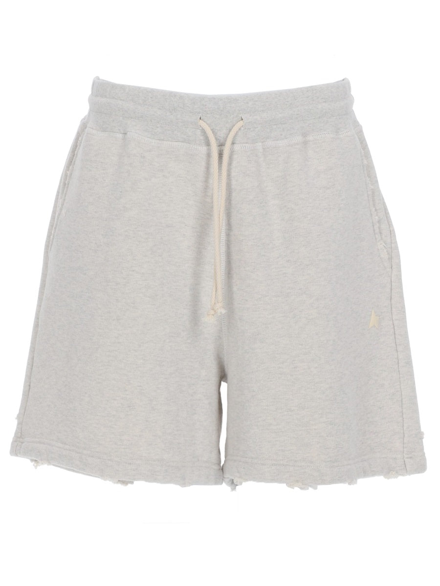 Golden Goose Shorts - Grey | b6cc25f0be5619bd5bbad49d93d360e30f904e66