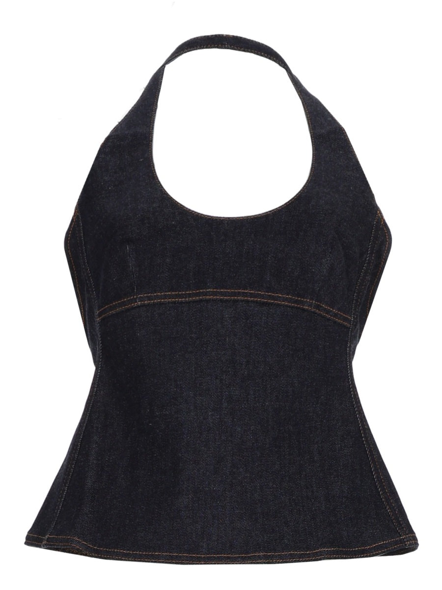 Jacquemus Tops - Blue | b9b306cbe991259a8ae02daeaf117b2ae0b7657c