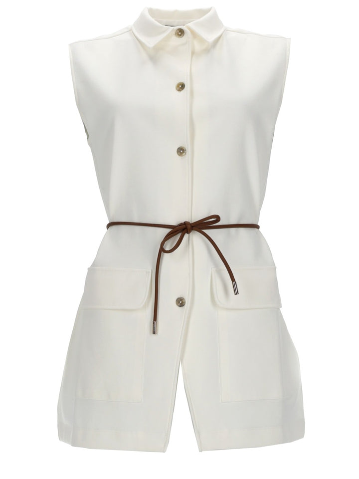 Herno Gilet - White | 35757be42d40817fad5538bf99b920d87166a30f