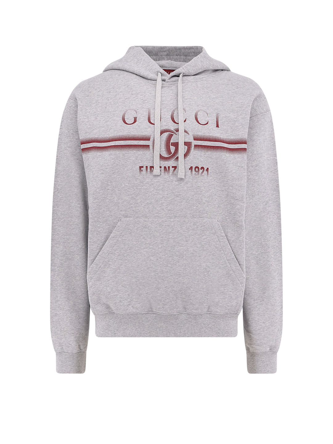 Gucci Sweaters - GREY MELANGE/RED | e1e9a006ed50acf9c19139b4c08dd94679b1e1e6