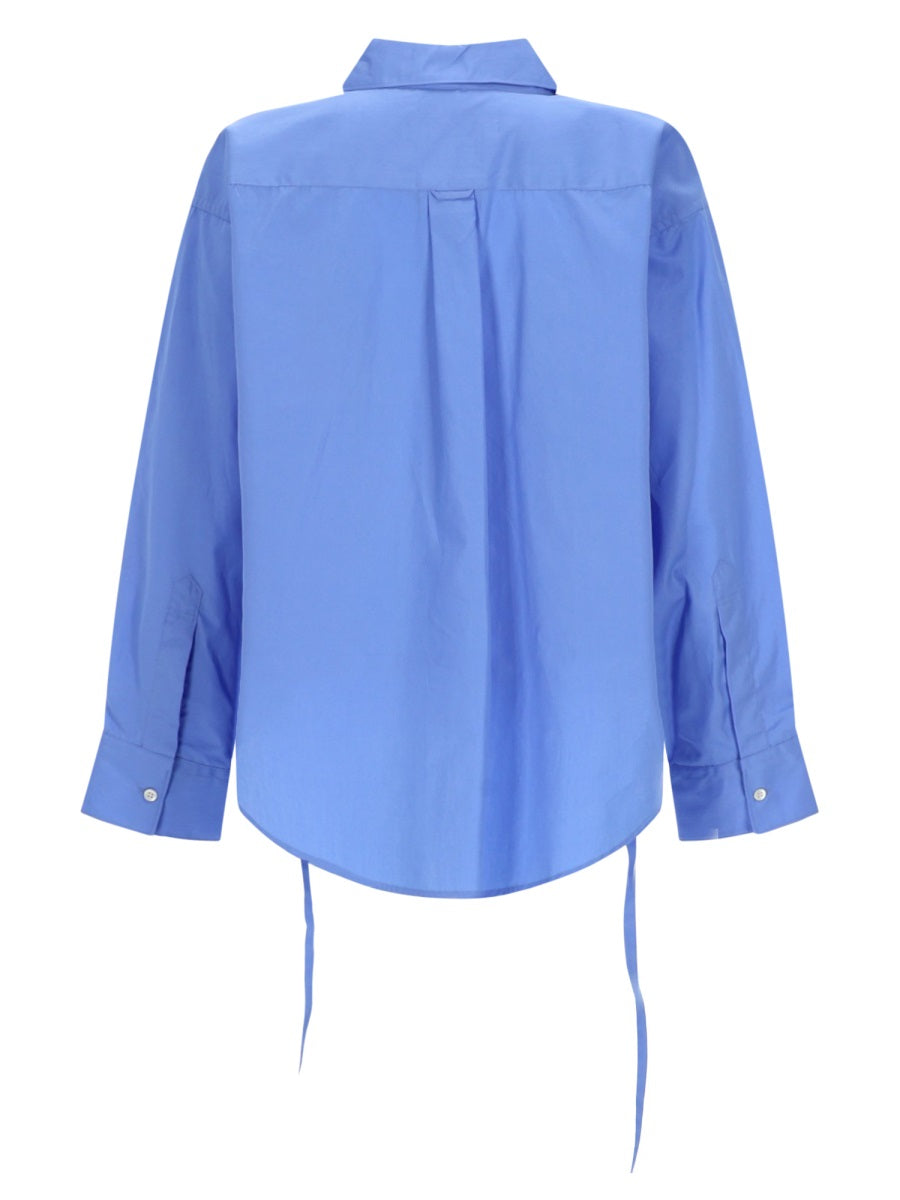 Aspesi Shirts - Azure | 58883d89e87a6a39873ca54e43049feaf48bc9ee