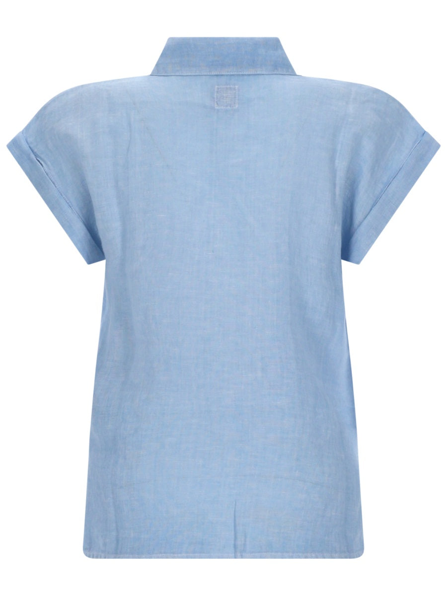 120% Lino Shirts - Azure | dda2b9429c78181bdbbc901b582fbbf62c406d7f