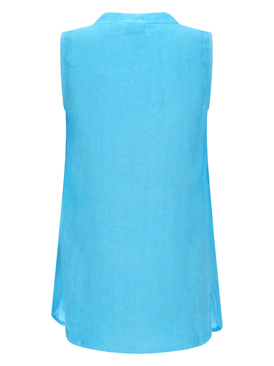 120% Lino Shirts - Azure | 742c649a49d8b5ad91d2875c719763af9c3026af