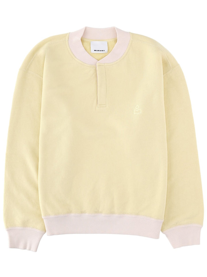 Marant Sweatshirts - Yellow | d60af7ab65127ce1532ec750a4740a8b68734cb1