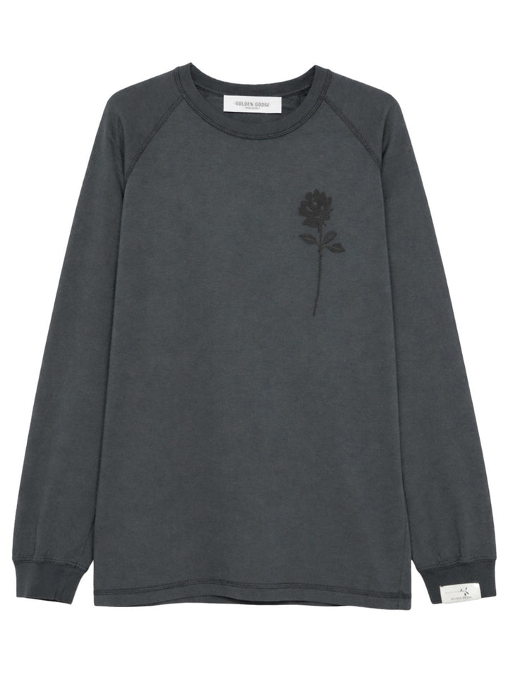 Golden Goose T shirts - Charcoal | 47c5c563176c4e3b41faee88fe3692ccaf9e2711