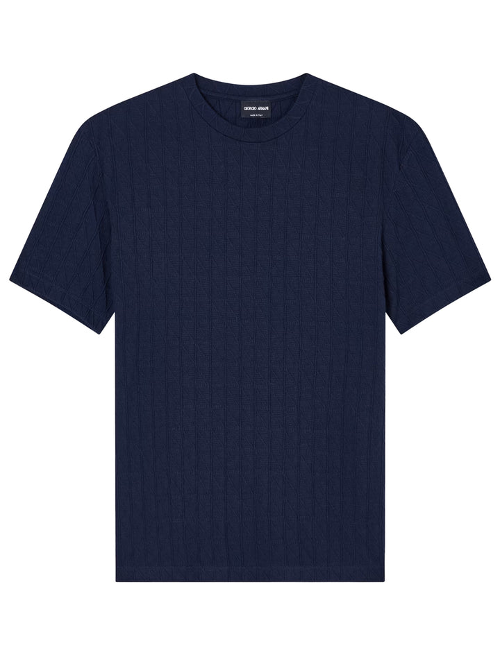 Giorgio Armani T-SHIRT - Blue | 1fc4591b2e741fe9f13310a62c8f338bdf1011b0
