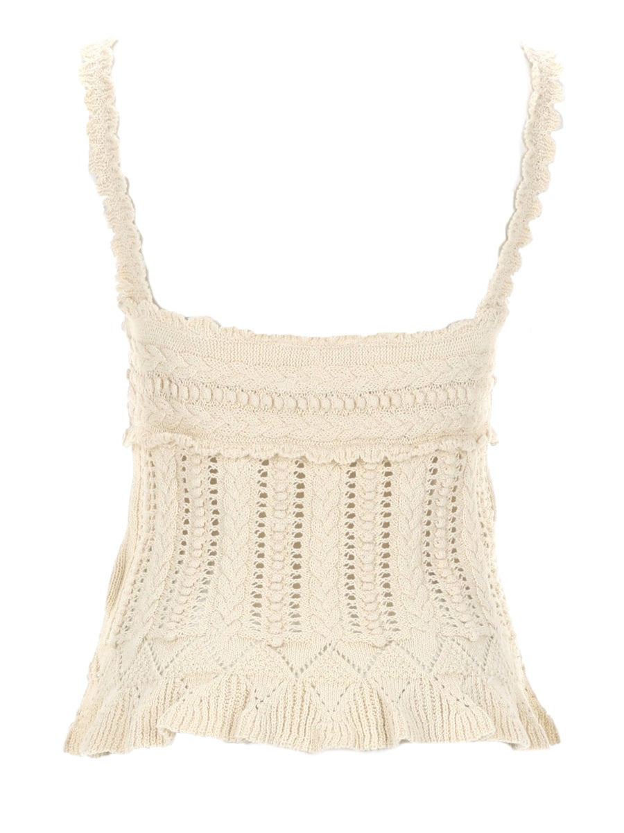 Isabel Marant Etoile Tops - Ivory | 2e56af6b1bb9b704db5d3b02b9d6f4320c17b98f
