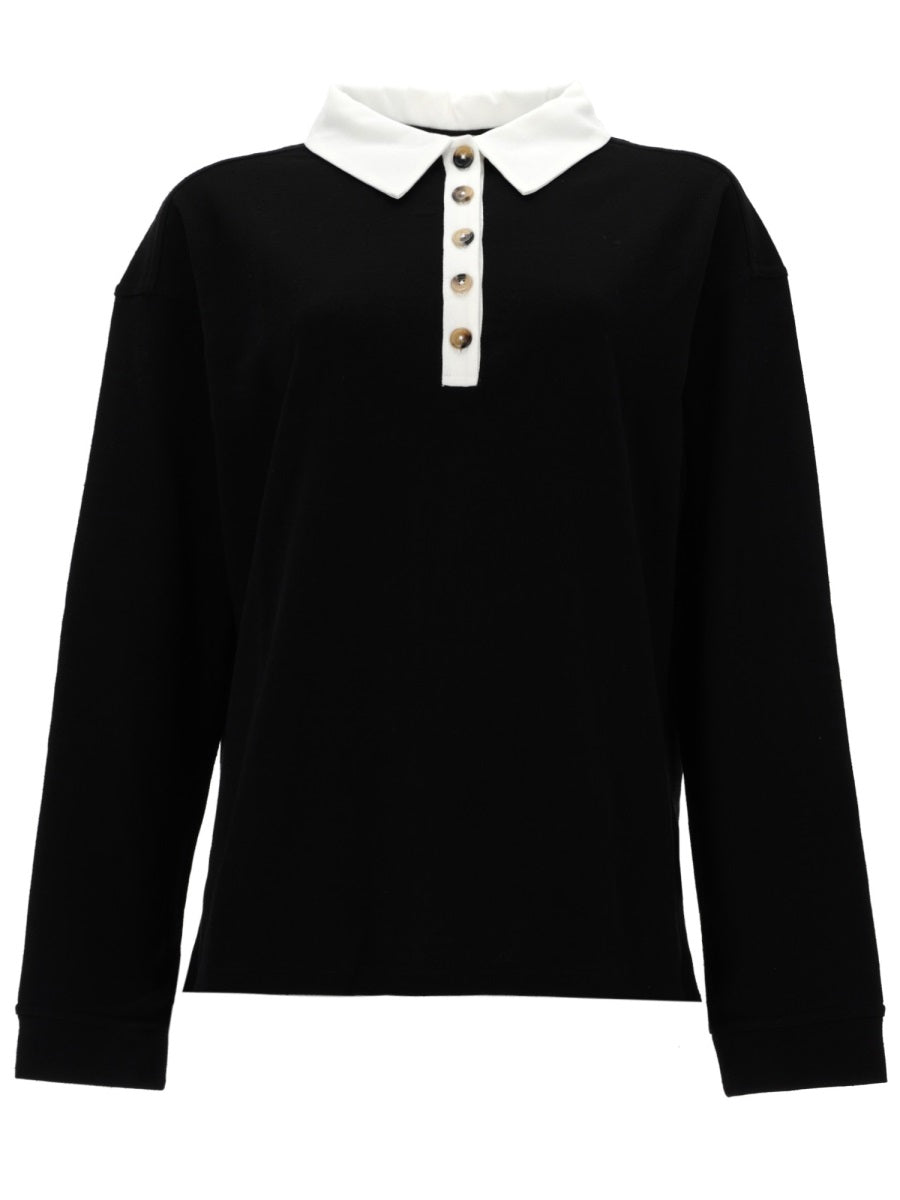 Khaite Polo - Black | 0fa86765a359f633f00ee6000ecf3998c57a7bd5