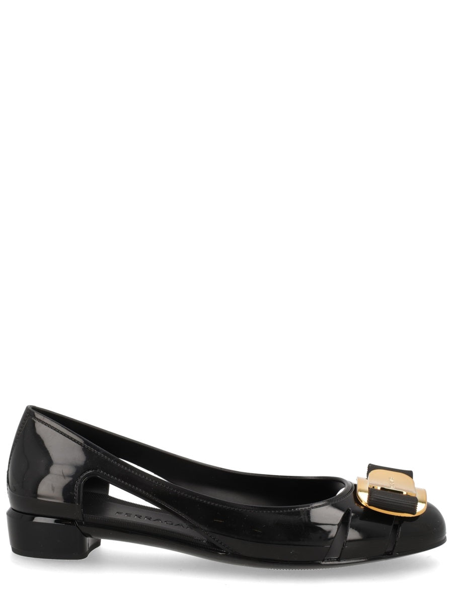 Ferragamo Flat Shoes - Black | 22154f9485004b664e7f377d647aee9f2425175b