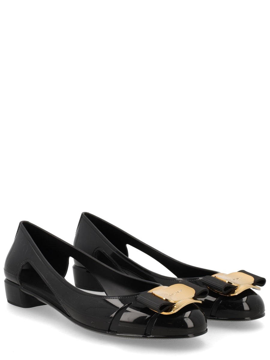 Ferragamo Flat Shoes - Black | 50ac27dbac23efae35d1542468282ebb884170ec