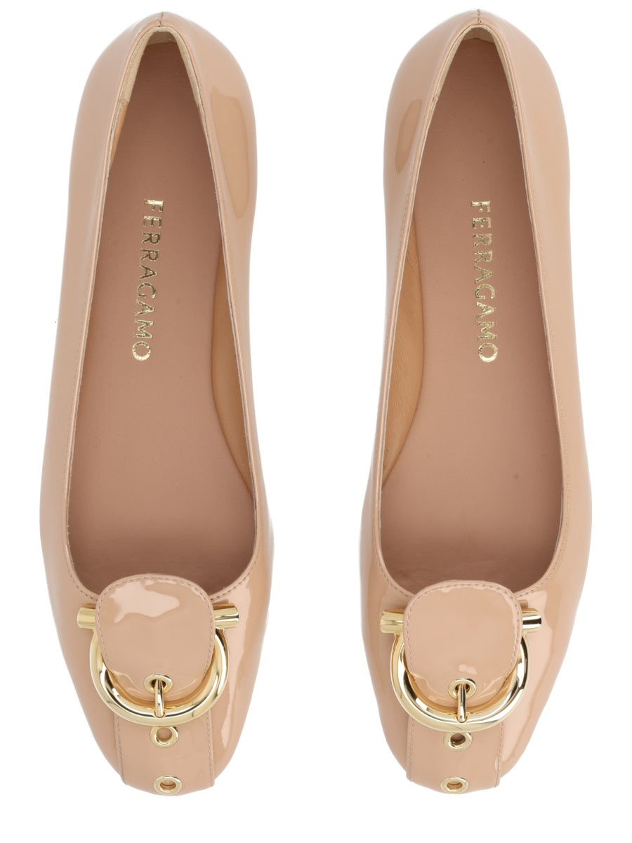 Ferragamo Flat Shoes - Beige | 3b0fba04eab28a80e742883420725707447c31ff