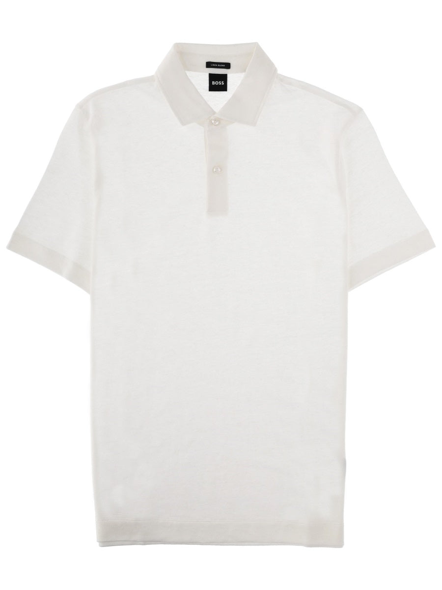Boss Polo - White | 413f1f1820381a94d0e86f23a9572ec9da76c49a