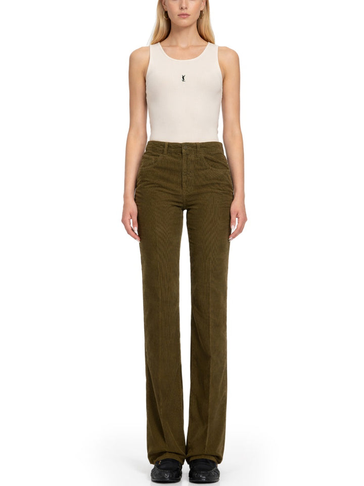 Saint Laurent Pants - Green | 5a8150b16c195dd76206281a20923ba58e643383